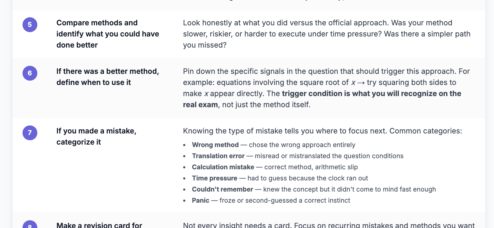 How to do a proper GMAT question debrief